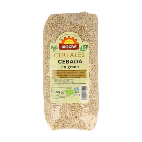 Cebada en Grano Bio 500 g de Biográ | Naturitas