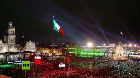 Celebración del Día de la Independencia en México   YouTube