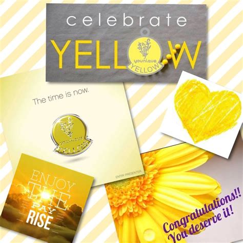 Celebrate Yellow Status Younique Presenter | Cabello y belleza