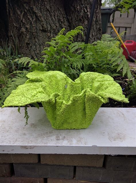 Cement /cloth flower pot holder or planter  Maykascreation ...