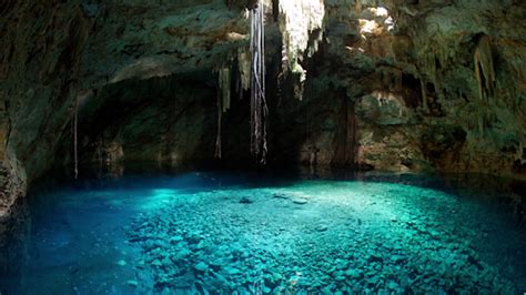 Cenote Crystal Water Sinkhole Mexico 2 by dubassy | VideoHive