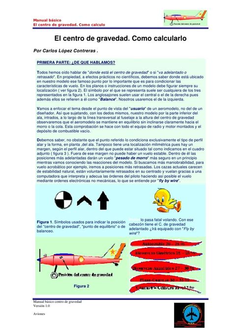 Centro De Gravedad Como Calculo