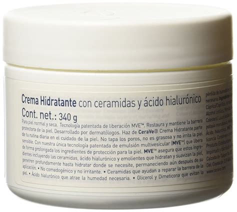 Cerave Crema Hidratante Con Ceramidas Y Ácido Hialurónico ...