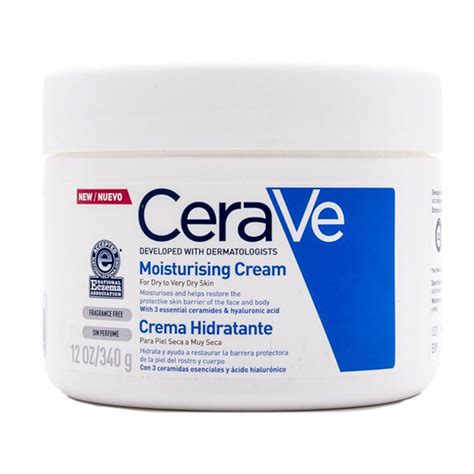 Cerave Crema Hidratante Piel Seca/Muy Seca 340 gramos ...