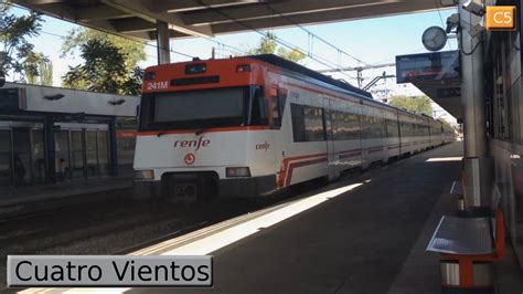 Cercanías Madrid : Cuatro Vientos C5   Renfe 446     YouTube