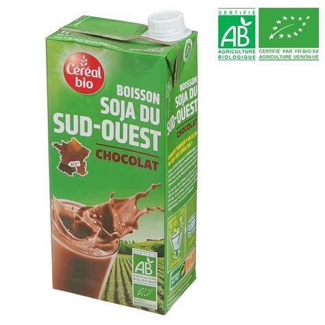 CEREAL BIO Boisson Soja du Sud Ouest Chocolat – 1 l – ElectroNetService