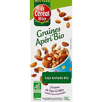 Cereal Bio snack de soja tostada ecológica envase 70 g