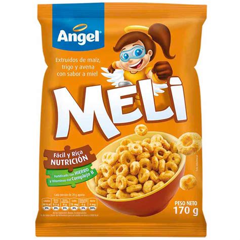 Cereal de Avena Maíz y Trigo ANGEL Meli Bolsa 170g ...