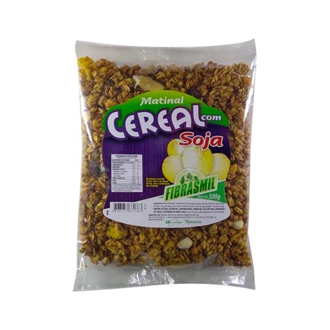 CEREAL MATINAL SOJA FIBRASMIL 300G   Central São Carlos