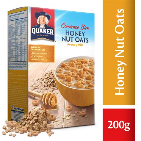 Cereales Quaker Honey Nut Oats 200 gr   DIA online