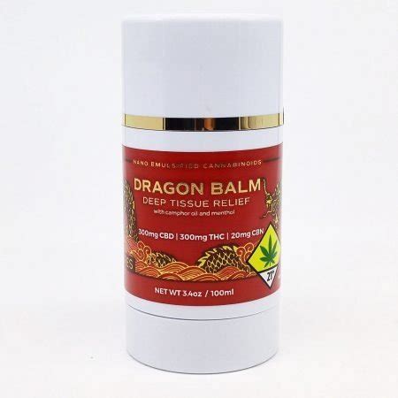 CERES Topical Balm: Roll Up Dragon Balm 1:1 CBD:THC 3.4oz ...