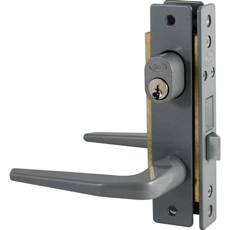 Cerradura para puerta de aluminio tipo Basic color negro eur función ...