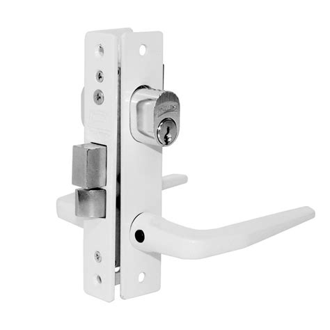 Cerradura para puerta residencial aluminio blanco 549 Phillips