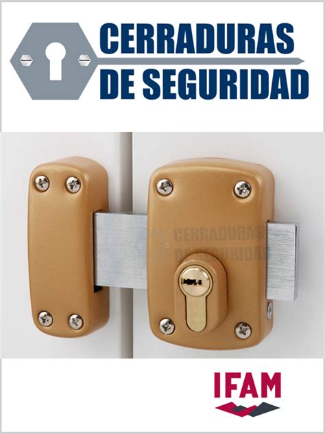 Cerrojo IFAM Modelo X5 | Cerraduras de Seguridad