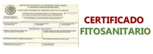 Certificado Fitosanitario internacional  Descargar ...
