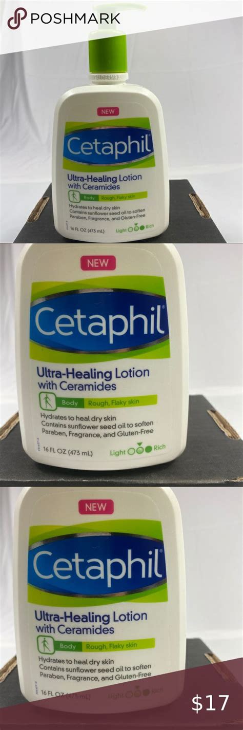 Cetaphil Ultra Healing Lotion with Ceramides 16 oz ...