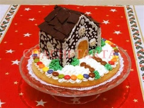 CHACHI TARTA: Tarta navideña  casita de chocolate    YouTube