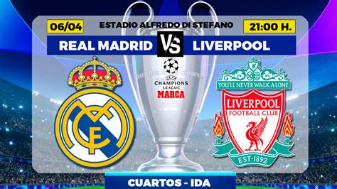 Champions hoy: Real Madrid   Liverpool: hora, canal y dónde ver en TV ...