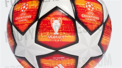 Champions League: 2018/19 Champions League balls leaked ...