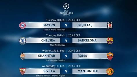 Champions League: partidos, resultados, horarios y canal ...