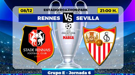 Champions League: Rennes   Sevilla: horario y dónde ver ...