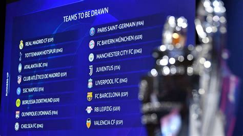 Champions League: When and where to watch Round of 16 draw ...