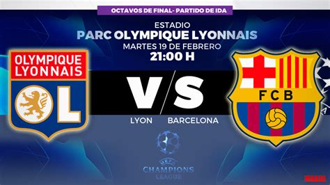 Champions: Lyon   Barcelona: Horario y dónde ver en TV hoy ...