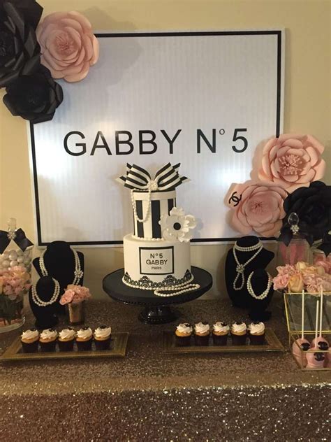 Chanel Birthday Party Ideas in 2019 | Girl Birthday Party ...