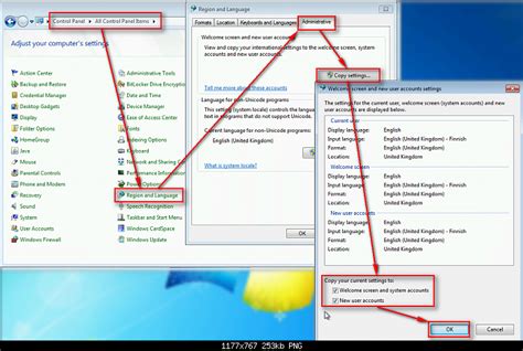 Change Windows 7/8/10 system language   welcome screen ...