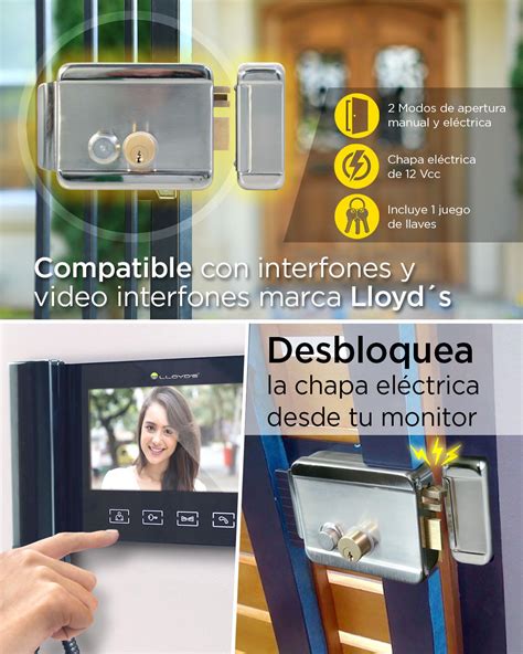 CHAPA ELÉCTRICA PARA VIDEO INTERFÓN | The Home Depot México