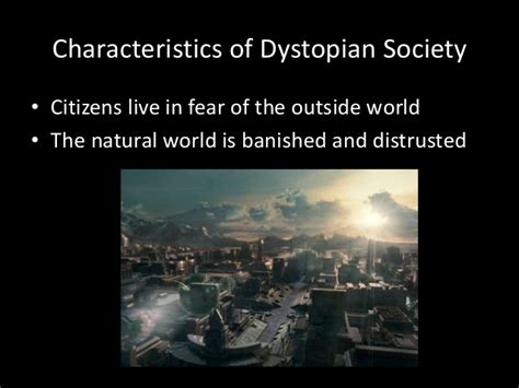 Characteristics of Dystopian Fiction