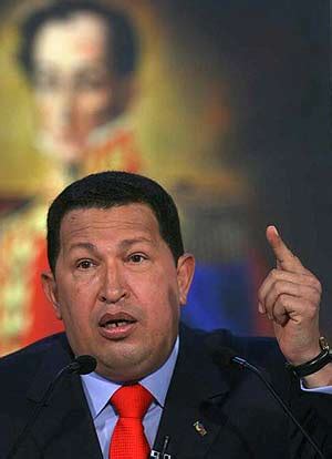 Chávez dice que el Ejército  está en alerta  ante una posible guerra ...