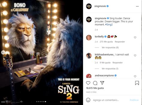 Chayanne logra su sueño de dar voz al león en Sing 2   El Pitazo