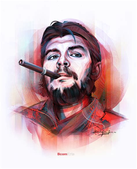 Che Guevara   A Digital Revolution   In Photoshop on Behance