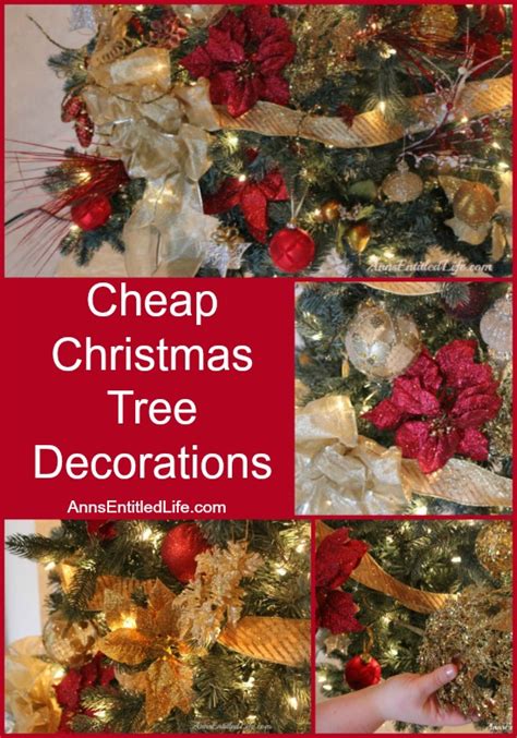 Cheap Christmas Tree Decorations