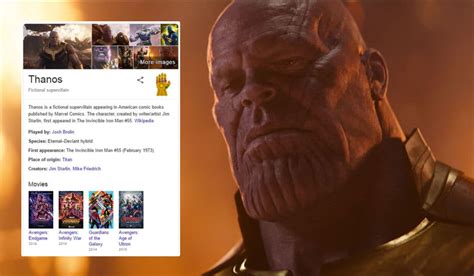 Check Out Google s Thanos Easter Egg To Celebrate Avengers ...