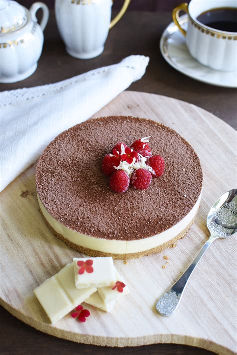 Cheesecake de Chocolate Blanco  Sin Horno    Lavanda Cakes