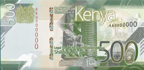 Chelín keniano. Billetes 2020. Dónde comprar chelines hoy ...