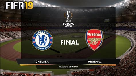 Chelsea Vs Arsenal ! FIFA 19 Prediction ! UEFA EUROPA ...