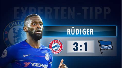 Chelseas Rüdiger tippt Bundesliga Auftakt: Jetzt mitmachen und gegen ...