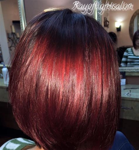 Cherry Cola Color By Amanda | Light hair, Cherry cola hair ...