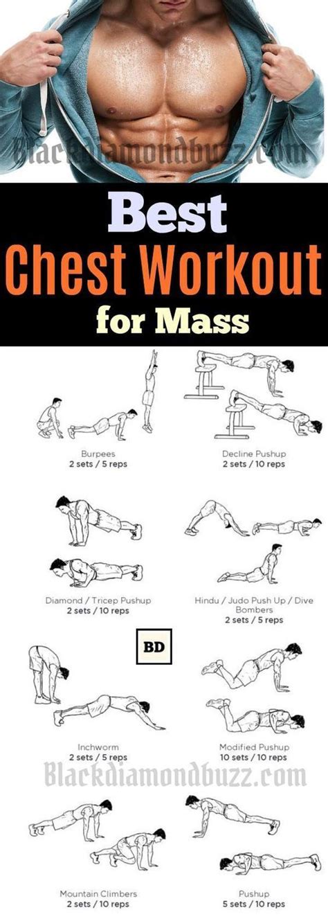Chest Workout Routine for Mass   10 Best Chest Workout for ...