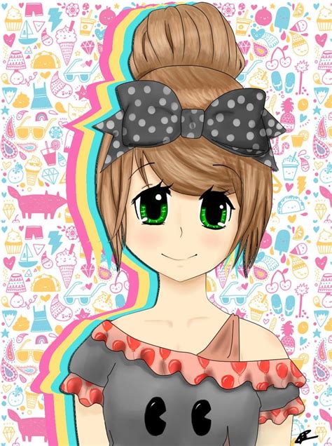 Chica Anime por HappehCartoonist | Dibujando