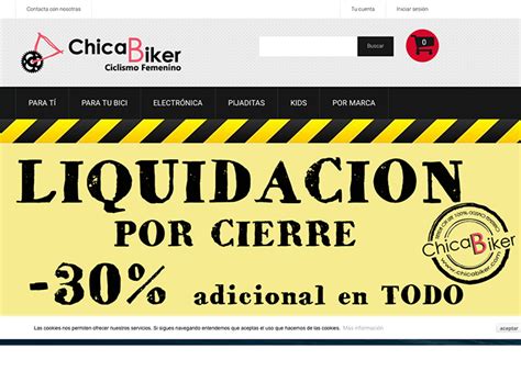 Chicabiker.com, en liquidación por cierre   CMD Sport