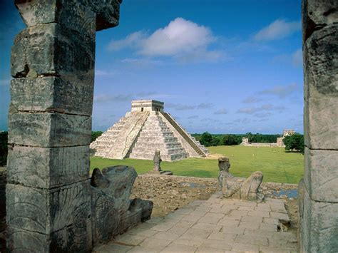 Chichen Itza, Yucatan, Mexico   El Castillo ~ Desktop ...