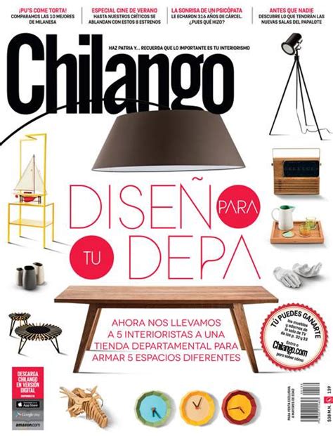 chilango   Revista Chilango de junio: Diseño para tu depa ...