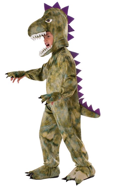 Child Dinosaur Costume Jumpsuit with Attached Hand and ...