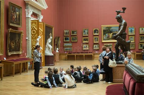 Children On Tour In The National Museum Of Russian Art ...