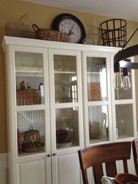 China cabinet from Ikea | Cottage dining rooms, Beautiful ...