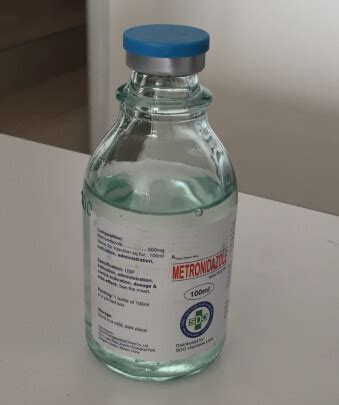 China Inyección de metronidazol 500 mg/100ml la infusión ...